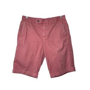 Brooks Brothers Mens Pink Bermuda Short Waist 33 100% Cotton